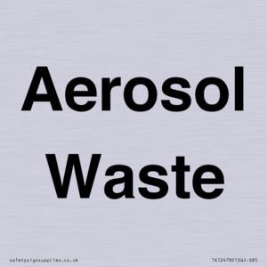 Aerosol Waste